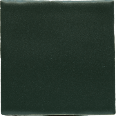 Portuguese tile Matt Dark Green OM865 sample