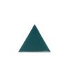 driehoek koperen vloertegel
